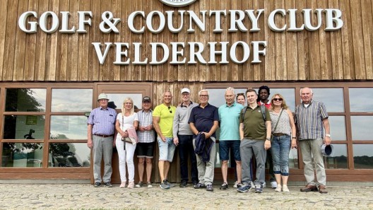 CDA Pulheim besucht Golf- und Countryclub Velderhof im Rahmen der Sommer-Fahrradtou