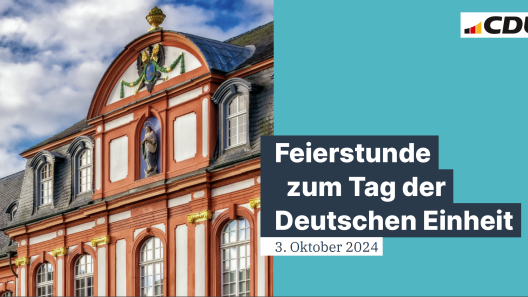 Feierstunde zum Tag der Deutschen Einheit 2024